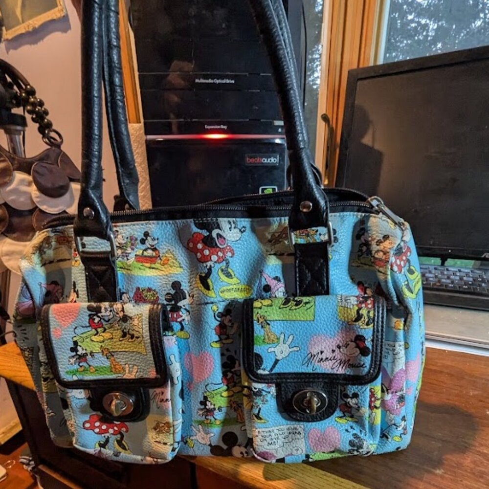 Pebbled Girls Disney Handbag